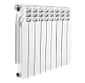 Радиатор биметаллический  9 секций, 80х77х557мм, 2,0 МПа Ultra Plus Ogint 143 Вт/сек