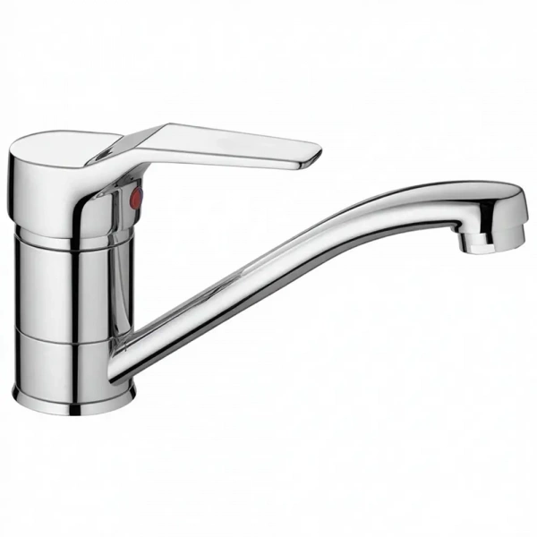 Смеситель для раковины однорычажный VF.4563 Lyra Chrome длинный излив VALFEX