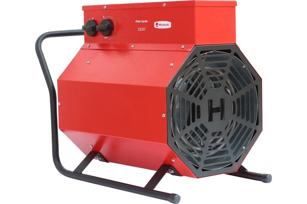 Электрокалорифер  6,0 кВт 380В 820м3/ч (3/6кВт) 12кг термостат PROF-06380 HINTEK
