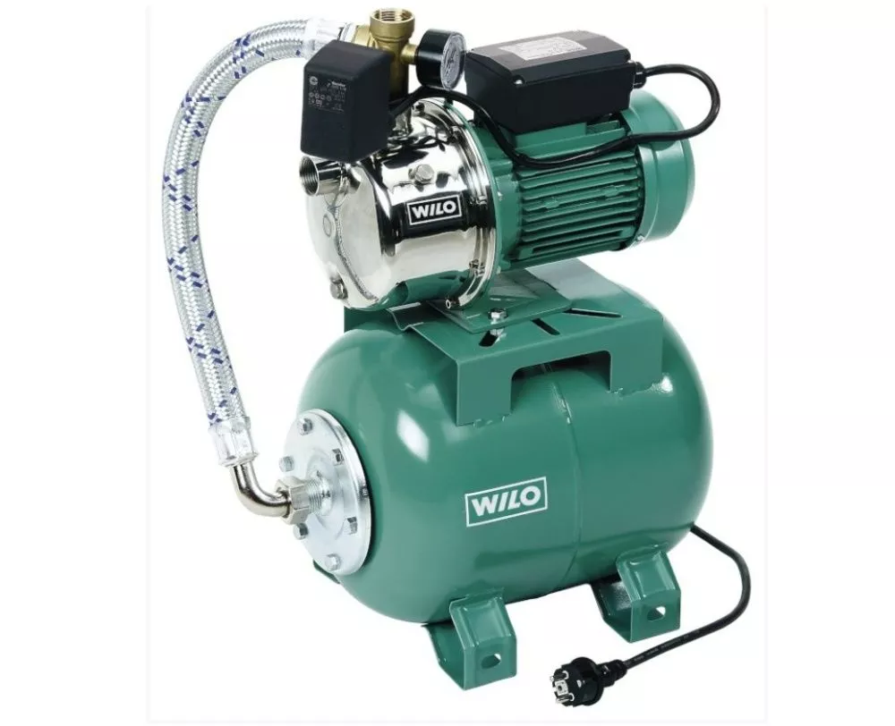 Установка насосная HWJ 20 L 202 EM; 900Вт; 220В; 4,5м3/ч; Н=36м; бак мемб. 20л; Wilo; 2451055