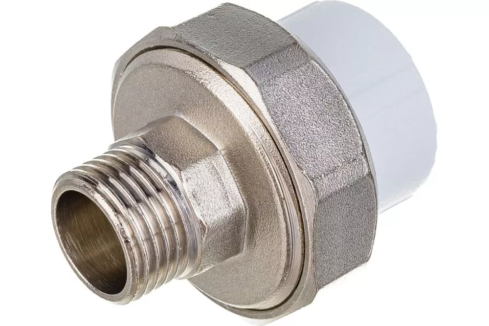 Муфта комбинированная разъемная D25-1/2" НР, PPRС  VALFEX
