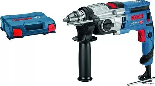 Дрель ударная BOSCH Blue GSB 20-2 БЗП Professional 850Вт 13мм 3000об/мин реверс 2 скор. 060117B400