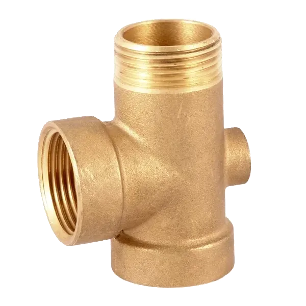 Переходник латунный 4 вых. 1" х 1/4" TBC-3-4 WAYS 