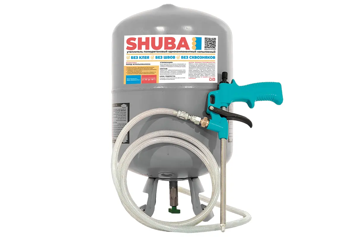 Пена утеплитель напыляемый MARCON SHUBA 13л