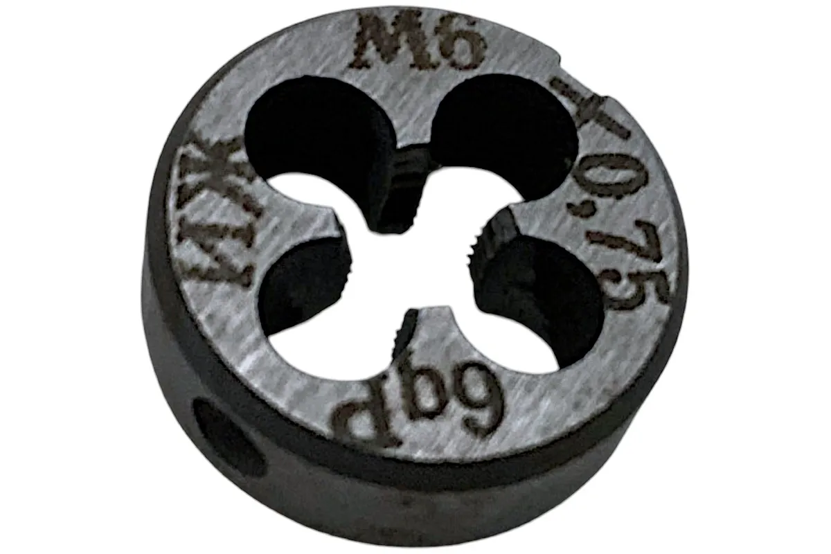 Плашка круглая М  6,0 х 0,75
