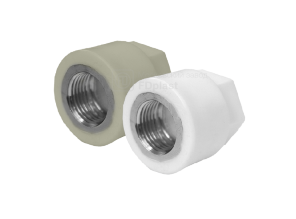 Муфта комбинированная D40-1 1/4" НР PPRС (под ключ) FDplast Москва