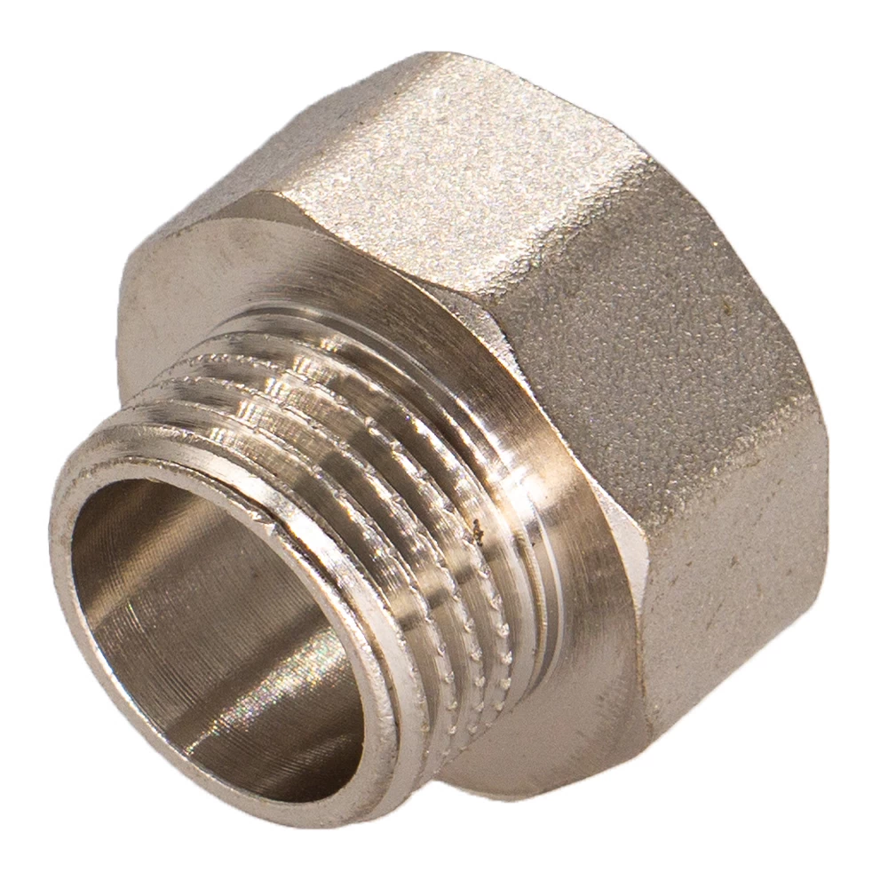 Переходник латунный 1/4" П-М6 