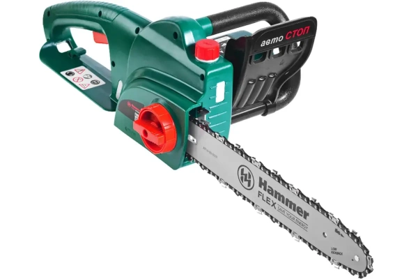 Пила электрическая цепная Hammer CPP1600 Flex 1600Вт 840м/мин шина 14", цепь 3/8-1,3мм-53
