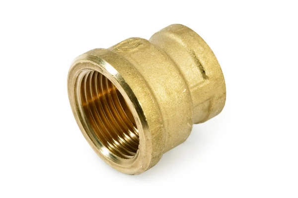 Переходник латунный 40х20 (1 1/2" х  3/4") ВР-ВР