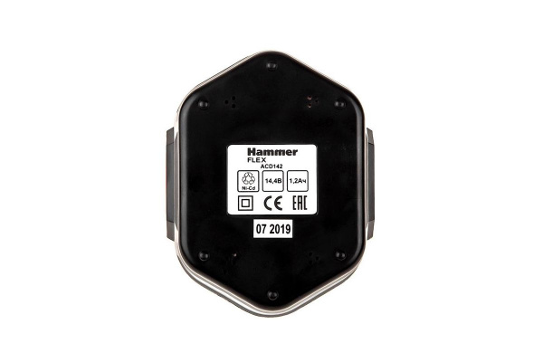 Аккумулятор HAMMER AB 142 14,4В; 1,2Ач для дрели HAMMER ACD141B; ACD142