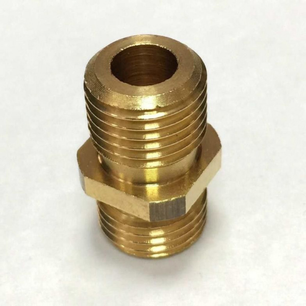 Штуцер латунный; 1 1/4"-1 1/4" ПП Джамбо