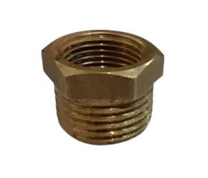 Переходник латунный 20х40 (3/4" х 1 1/2") НР-ВР