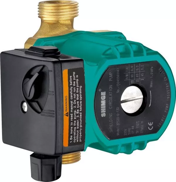 Насос циркуляционный XPS25- 4-180; 60Вт; 220В; 7м3/ч; Н=4м; d=25мм; L=180мм; с гайками; SHIMGE